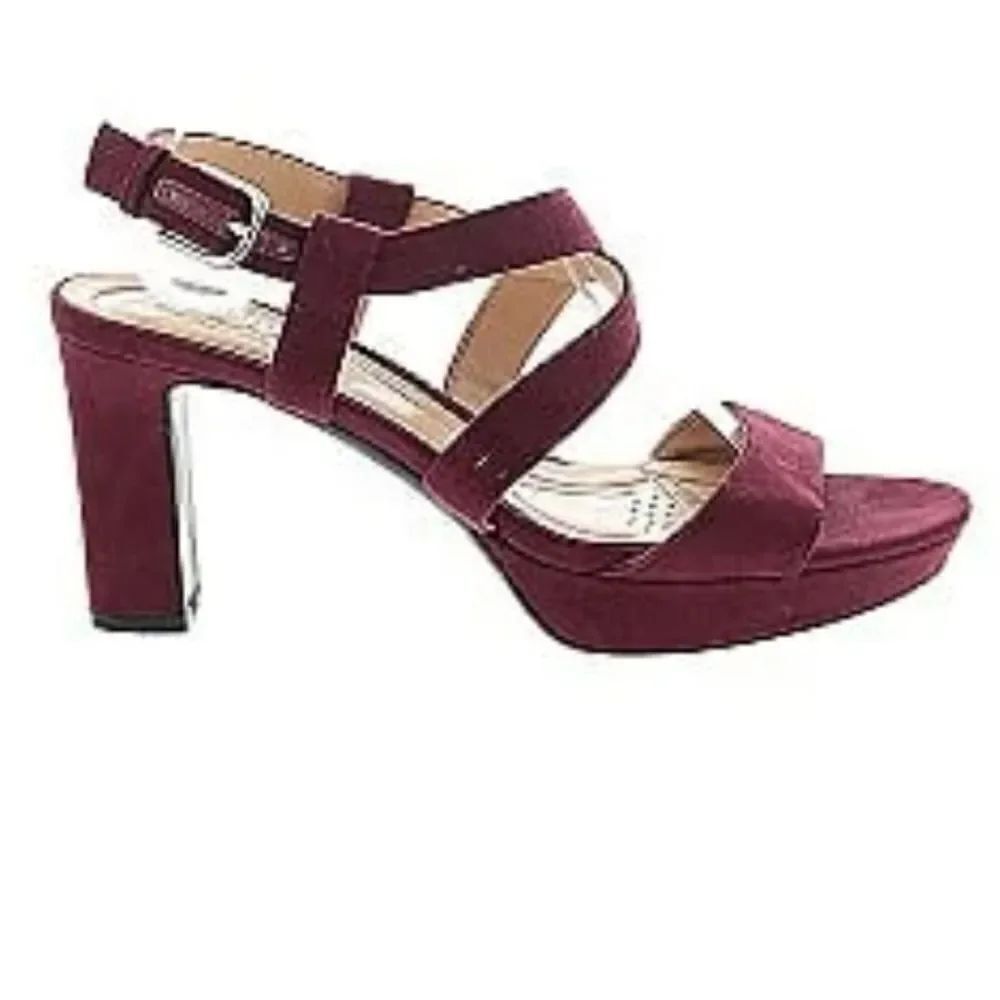 BRAND NEW ABELLA CHUNKY HEEL OPEN-TOE HIGH HELL SANDAL